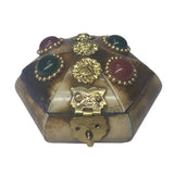 Nepal Retro Jewelry Box Bracelet Case Christmas Birthday Decoration