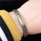 Nepal Hand Stitched Copper Bracelet Tibetan Ethnic Pure Copper Six Word Bracelet