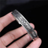 Nepalese Tibetan Silver Lucky Bracelet