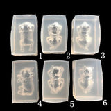 3D Stereo Puppy Crystal Drop Gel Silicone Mold DIY Key Ring Ornaments
