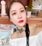 Net Red E Neck Chain Cold Wind Clavicle Necklace Female Choker 1114