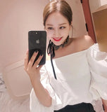 Net Red E Neck Chain Cold Wind Clavicle Necklace Female Choker 1114