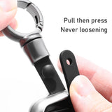 Durable Keychain for Men Women Car Key Chain Holder No Damage To Car Key