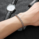 Men Buddha Bracelet 316 Stainless Steel Wristband Charm Braclet