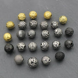 316L Stainless Steel 2.0mm Small Hole Ball Beads Charm Spacer Beads