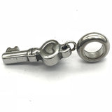 316l Stainless Steel Heart & Key Floating Dangles Pendants