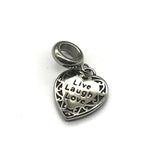 316l Stainless Steel Floating Dangles Pendants for DIY Bracelets
