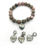 316l Stainless Steel Floating Dangles Pendants for DIY Bracelets