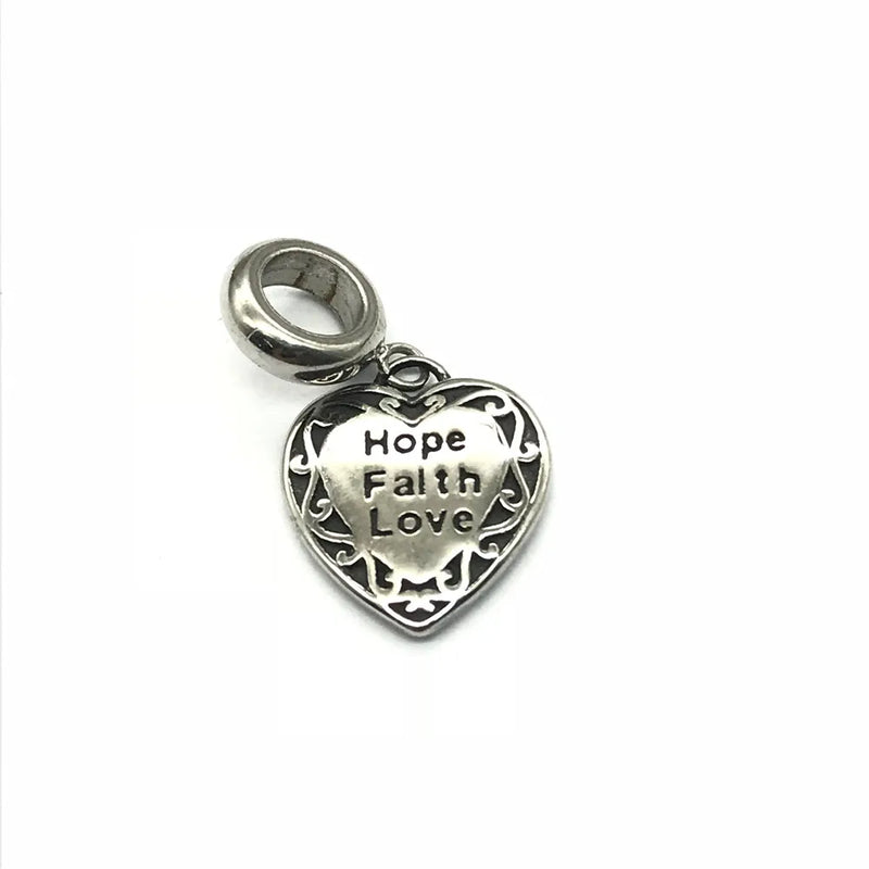 316l Stainless Steel Floating Dangles Pendants for DIY Bracelets