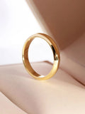 4mm Stainless Steel Couple Wedding Band Rings