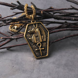 Egyptian God Talisman Pendant Necklace Thoth Ibis-head Amulet Jewelry