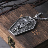 Egyptian God Talisman Pendant Necklace Thoth Ibis-head Amulet Jewelry