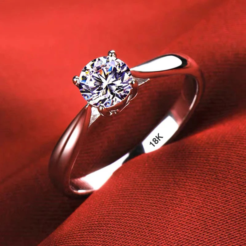 Tibetan Silver Rings for Women with High Zircon CZ