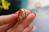 Stainless Steel Rings Men Women Wedding Bands Couple Jewelry Gift