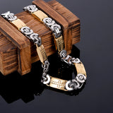 10MM Stainless Steel Cross Necklace for Men