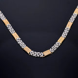 10MM Stainless Steel Cross Necklace for Men