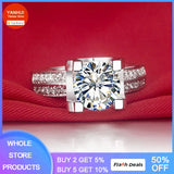 Allergy-Free Pure Tibetan Silver Ring Wedding Band Gift for Women
