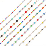 Rhinestone Charm 18K Filled Copper Chain for Jewelry Making