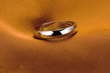 4mm Stainless Steel Couple's Wedding Bands Silver Gift Jewelry