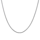 Stainless Steel Snake Chain Necklace Men Women