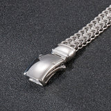 Never Fade Wristband Mesh Link Chain Men Bracelet Stainless Steel Man Bracelets