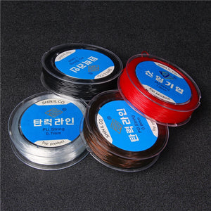 Korea Round Elastic Line Beading Cord Transparent Crystal DIY Jewelry Making