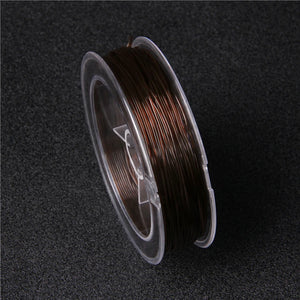 Korea Round Elastic Line Beading Cord Transparent Crystal DIY Jewelry Making