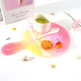 DIY Handle Tray Mold Epoxy Resin Compote Coaster Japanese Dinner Plate