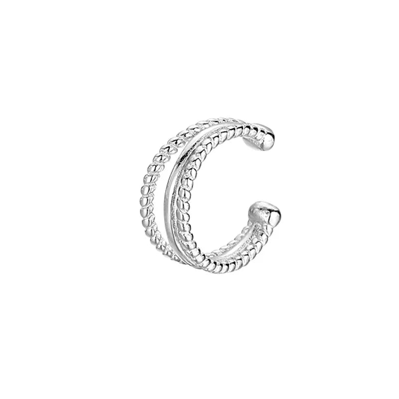 Multilayer Ear Cuff Women Clip Earrings No Piercing Punk Jewelry