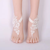 Women Bridal Beach Foot Jewelry Chain Wedding Anklets