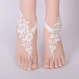Women Bridal Beach Foot Jewelry Chain Wedding Anklets