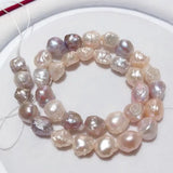 Multicolor Irregular Freshwater Pearl Loose Beads 14 Inch
