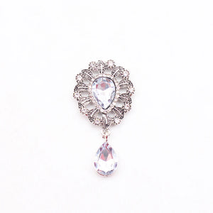 10Pcs 26*50MM Rhinestone Glass Crystal Jewelry Pendant