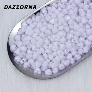 100-400Pcs 4x7mm Heart Acrylic Beads Spacer Jewelry Making DIY Bracelet