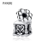 925 Silver Antique Phonograph Music Charms Beads
