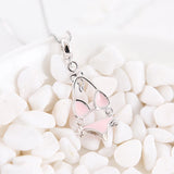 925 Silver Bikini Swimming Suit Charm Pendant Enamel Fit Bracelet DIY