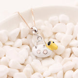 925 Silver Dog Puppy Handbag Pendant Enamel Charm Beads
