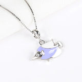 925 Sterling Silver Fish Pendant Charm for Bracelets