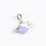 925 Sterling Silver Fish Pendant Charm for Bracelets