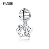 925 Silver Double Butterfly Pendant Charms for Bracelets & Necklace