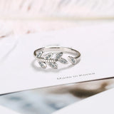 925 Silver Branch Ring Size 5 6 7 Gift for Girls Teen Lady