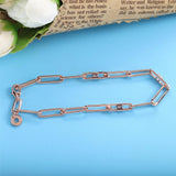 925 Sterling Silver Chain Bracelet with Stones for Wedding Party