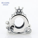 925 Sterling Silver Crown Carriage Charm for Pandora Bracelet