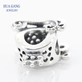 925 Sterling Silver Crown Carriage Charm for Pandora Bracelet