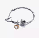 Sterling Silver Snake Chain Bracelet - Women's Jewelry