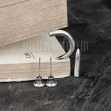925 Silver Nail Stud Earrings Ear Piercings