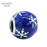 925 Sterling Silver Wintry Delight Charm Jewelry