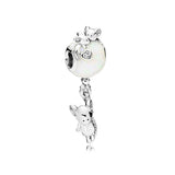 925 Sterling Silver Forever Family Bot Charm Beads