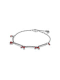 925 Silver Year Heart Shape Pan Bracelet Jewelry for Women