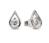 925 Sterling Silver High Pan Earrings Jewelry for Women